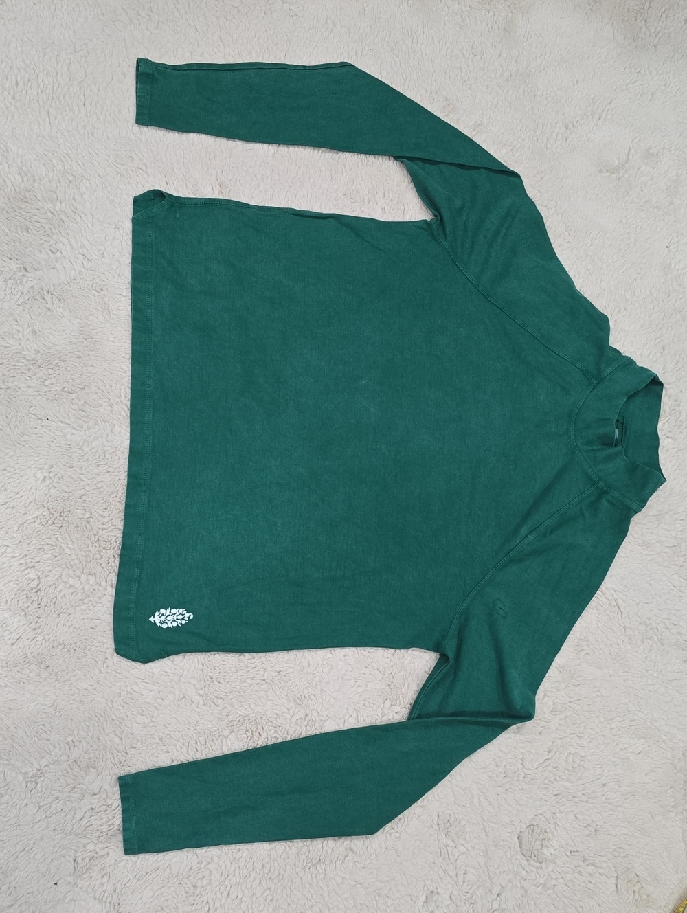 Women’s Crewneck Sweater in Deep Teal